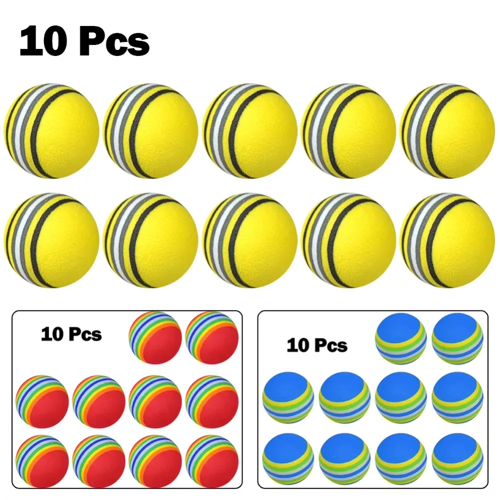 10 pçs bolas de espuma de trei - Practice Equipment For Golf avaliação e preço