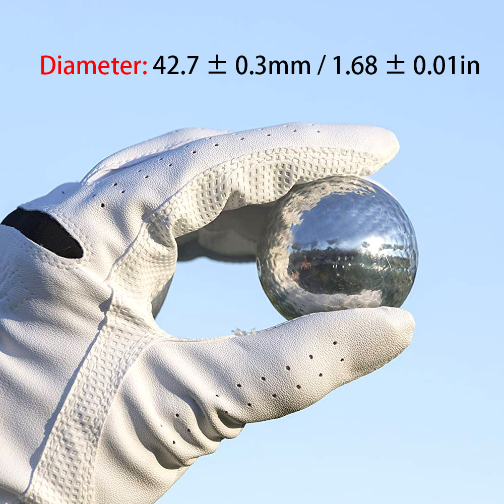1 pçs diâmetro 42.7mm metálico - Golf Ball Premium avaliação e preço