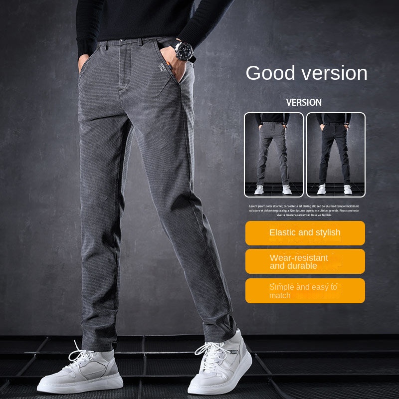 Calça jeans fina de luxo mascu - Golf Equipment Discount avaliação e preço