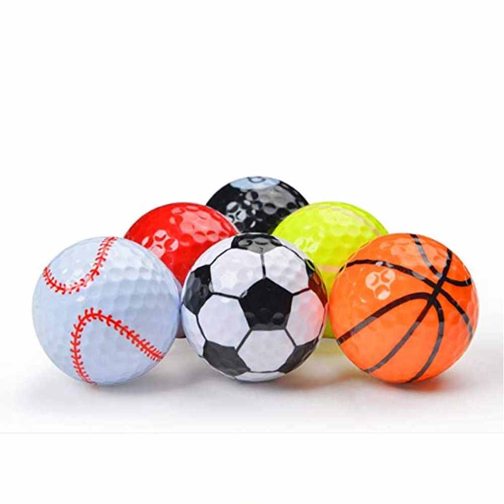 6 pçs bolas de golfe treinamen - Practice Equipment For Golf avaliação e preço