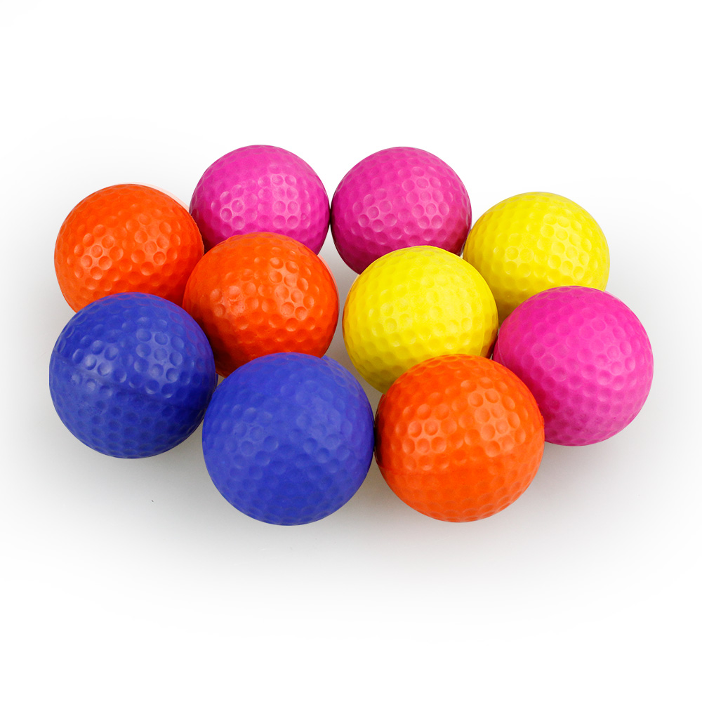 10 bolas de golfe elásticas da - Practice Equipment For Golf avaliação e preço