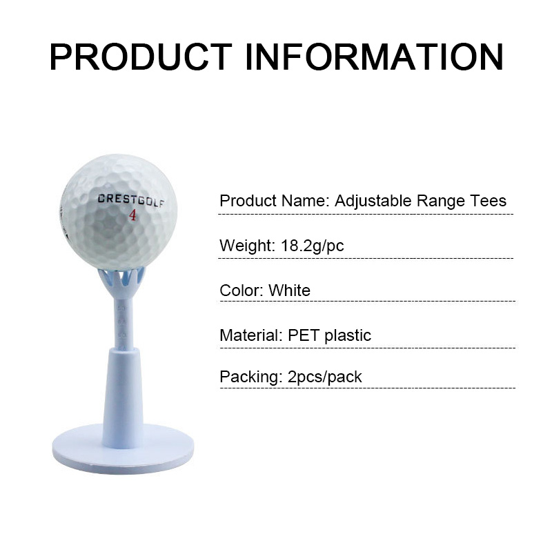 PGM 1PC Tee de Golfe Ajustável - Golf Ball Premium avaliação e preço